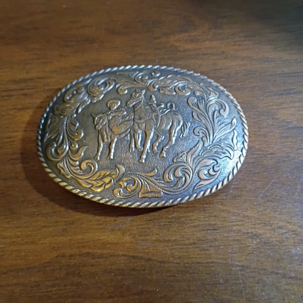 Vintage Western Belt Buckle